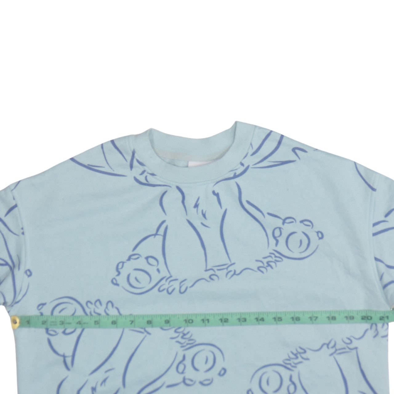 Disney Primark Women Blue Stitch Crew Neck Sweatshirt XS
