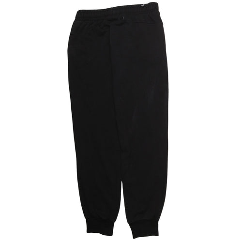 Puma Men's Black Jogger Sweatpants M Regular Fleece Activewear