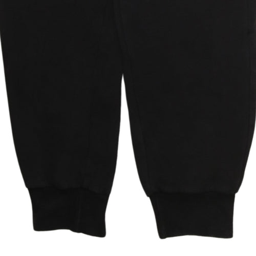 Puma Men's Black Jogger Sweatpants M Regular Fleece Activewear