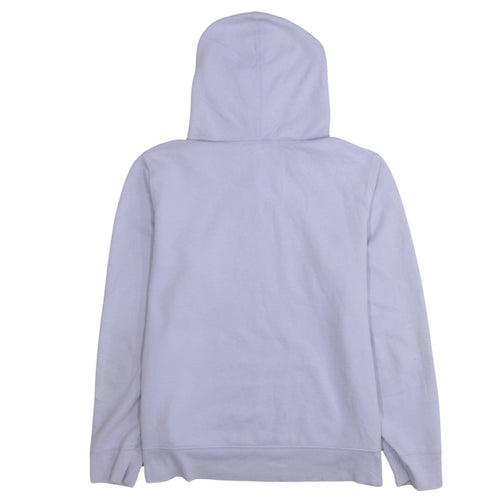 GAP Women Lilac Hoodie Large Cotton Blend Pullover Classic Fit
