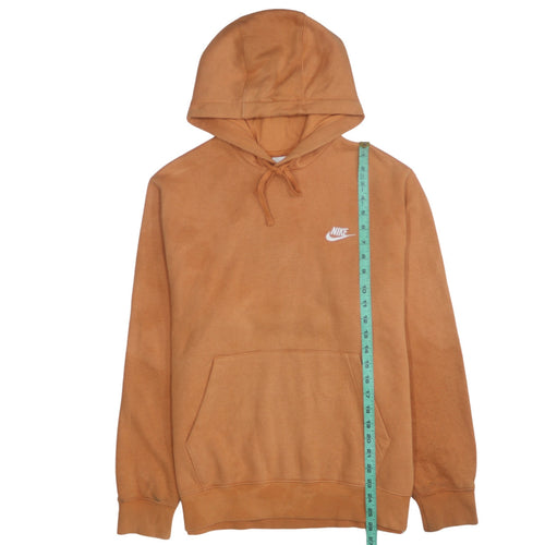 Nike Women’s Brown Pullover Hoodie Size M Cotton Blend Casual