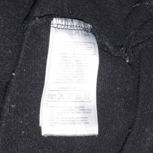 Adidas Men's Black XL Pullover Hoodie with Trefoil Logo