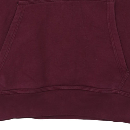 Nike Men's Red Pullover Hoodie Small Fleece Sportswear