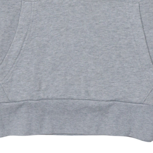 Levi's Men's Grey Pullover Hoodie Small Logo Fleece Sweatshirt