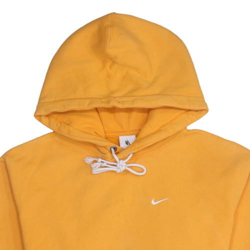 Nike Men's Yellow Pullover Hoodie XS Regular Fit Sportswear