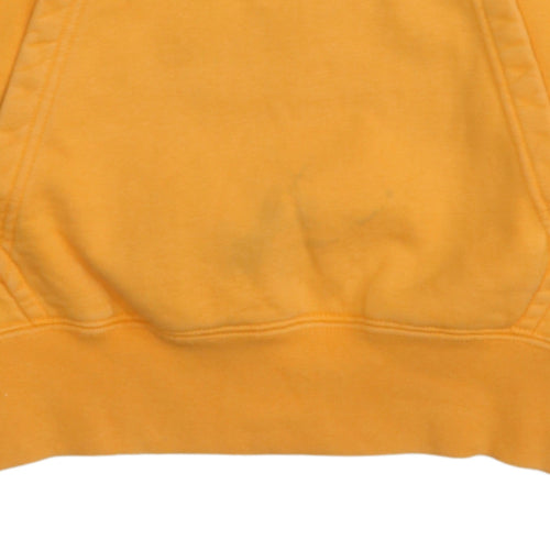 Nike Men's Yellow Pullover Hoodie XS Regular Fit Sportswear
