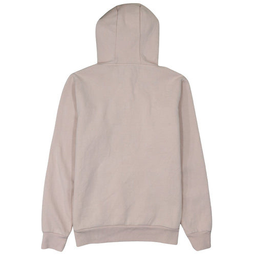 Ellesse Men's Beige Pullover Hoodie L Embroidered Logo Fleece