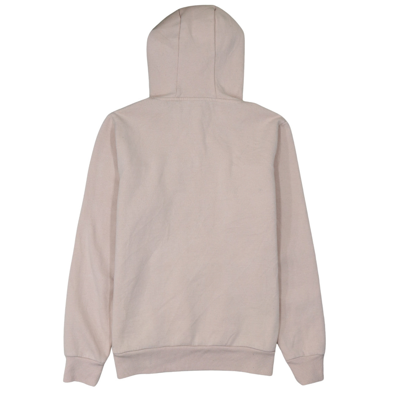 Ellesse Men's Beige Pullover Hoodie L Embroidered Logo Fleece