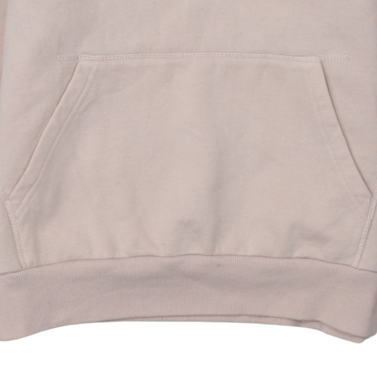 Ellesse Men's Beige Pullover Hoodie L Embroidered Logo Fleece