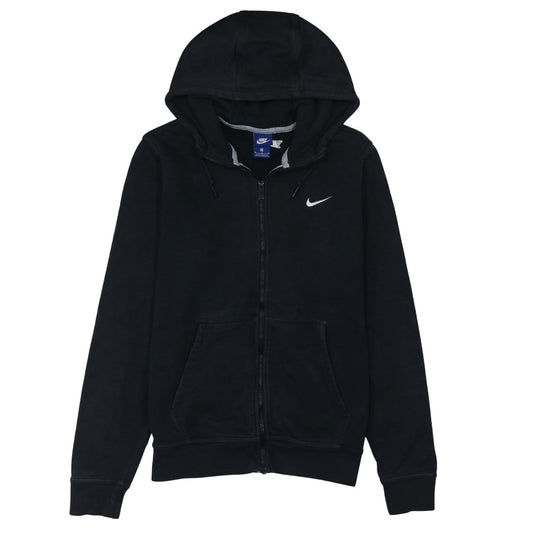 Nike Men's Black Full Zip Hoodie Size M Fleece Sportswear