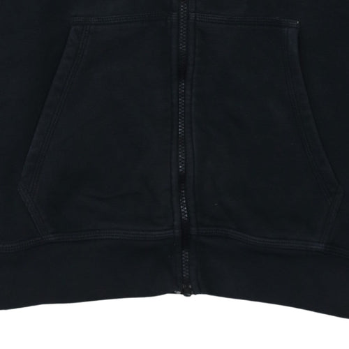 Nike Men's Black Full Zip Hoodie Size M Fleece Sportswear