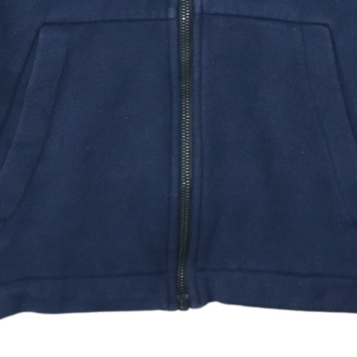 Nike Men's Blue Full Zip Hoodie Size S Fleece Sportswear
