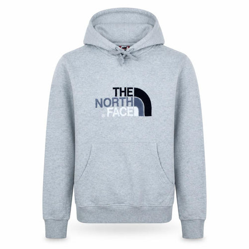 The North Face Men's Grey Pullover Hoodie XS Outdoor Cotton Blend