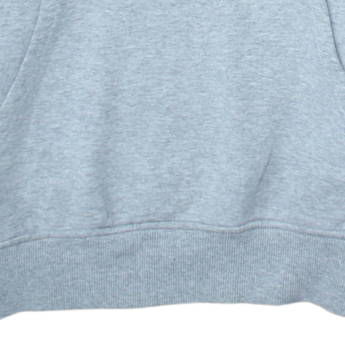 The North Face Men's Grey Pullover Hoodie XS Outdoor Cotton Blend