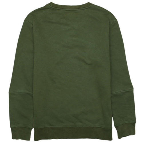 Calvin Klein Men's Green Small Pullover Sweatshirt
