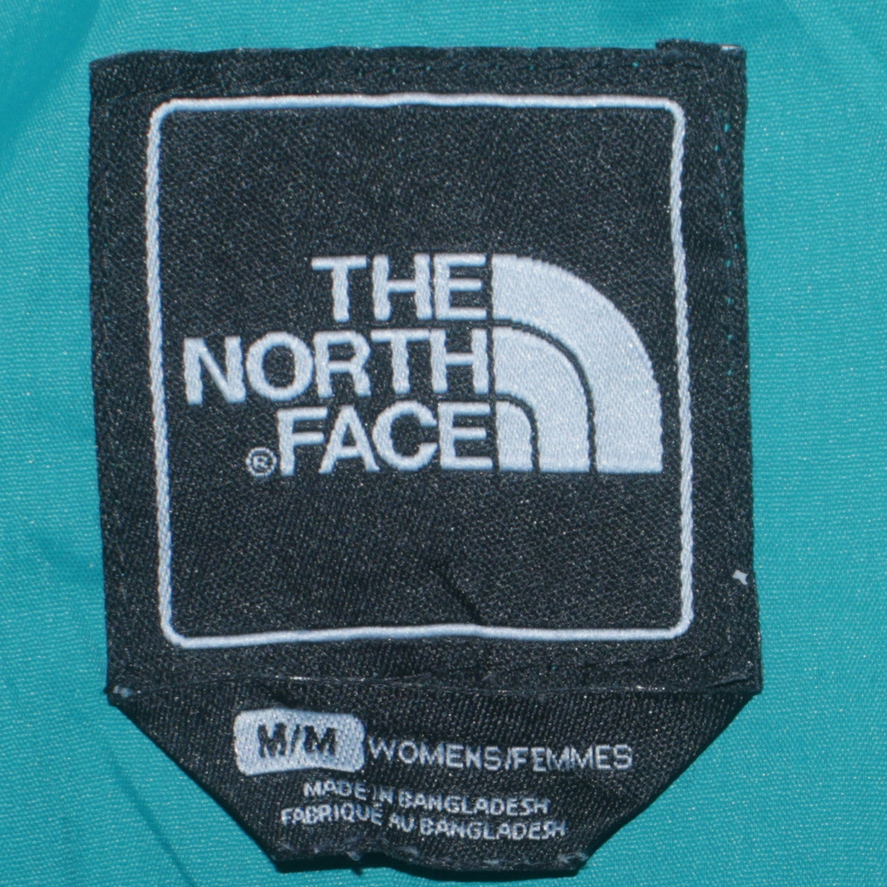 The North Face Women's Green Waterproof Hooded Rain Jacket M