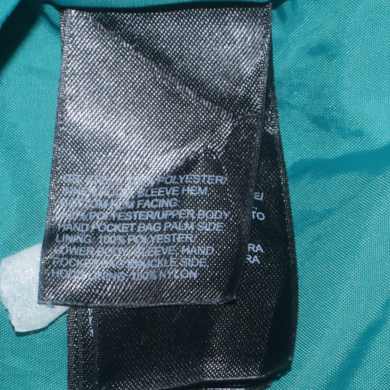 The North Face Women's Green Waterproof Hooded Rain Jacket M