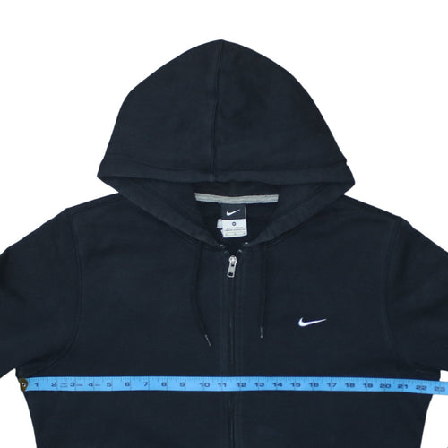 Nike Men's Black Medium Full Zip Hoodie Sweatshirt