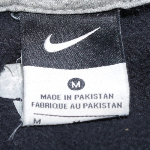 Nike Men's Black Medium Full Zip Hoodie Sweatshirt