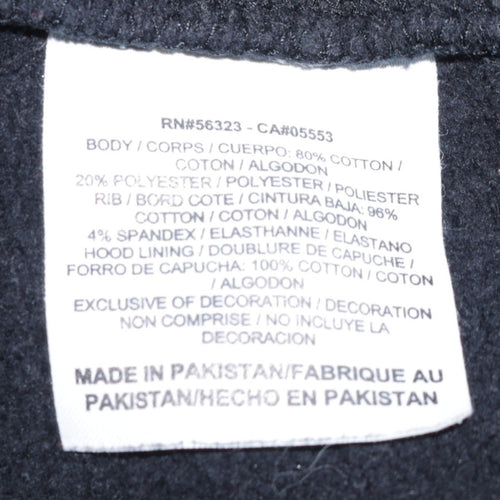 Nike Men's Black Medium Full Zip Hoodie Sweatshirt