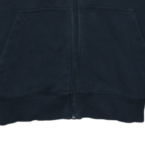 Nike Men's Black Medium Full Zip Hoodie Sweatshirt