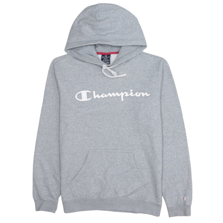 Champion Men's Grey Small Pullover Hoodie Cotton Blend Classic Fit