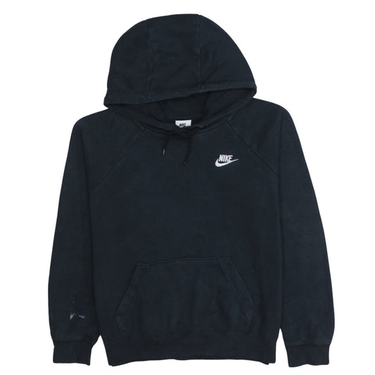 Nike Men's Black XS Pullover Hoodie with Logo and Pocket
