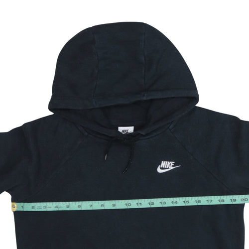 Nike Men's Black XS Pullover Hoodie with Logo and Pocket
