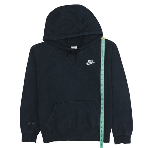Nike Men's Black XS Pullover Hoodie with Logo and Pocket