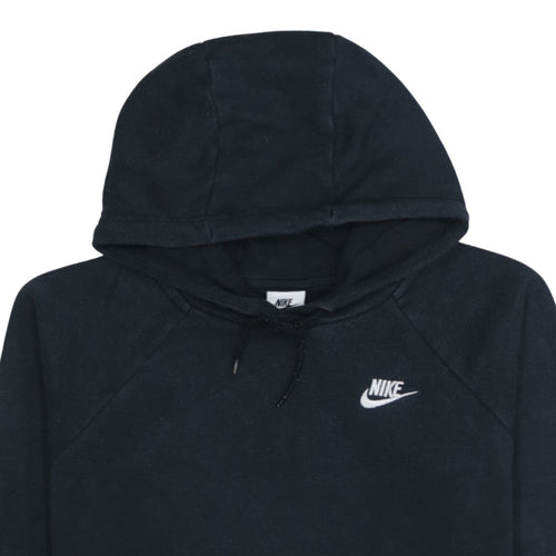 Nike Men's Black XS Pullover Hoodie with Logo and Pocket