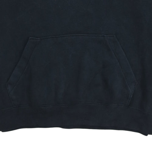 Nike Men's Black XS Pullover Hoodie with Logo and Pocket