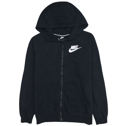 Nike Men's Black Full Zip Hoodie M Regular Fit Sportswear