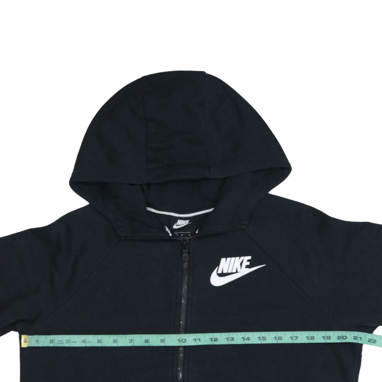 Nike Men's Black Full Zip Hoodie M Regular Fit Sportswear