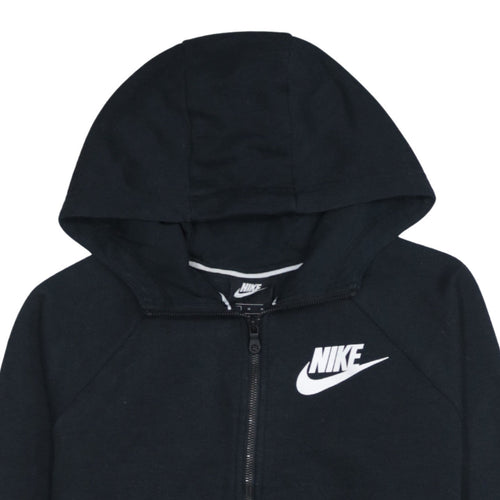 Nike Men's Black Full Zip Hoodie M Regular Fit Sportswear