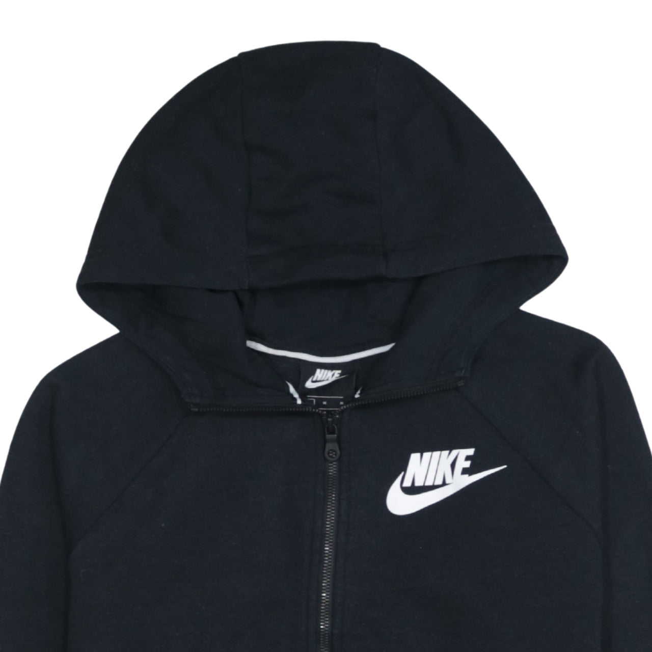 Nike Men's Black Full Zip Hoodie M Regular Fit Sportswear