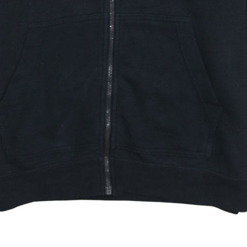 Nike Men's Black Full Zip Hoodie M Regular Fit Sportswear