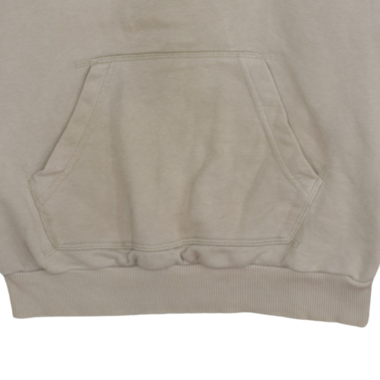 Adidas Women Beige Hooded Pullover Hoodie Size XS Classic Trefoil