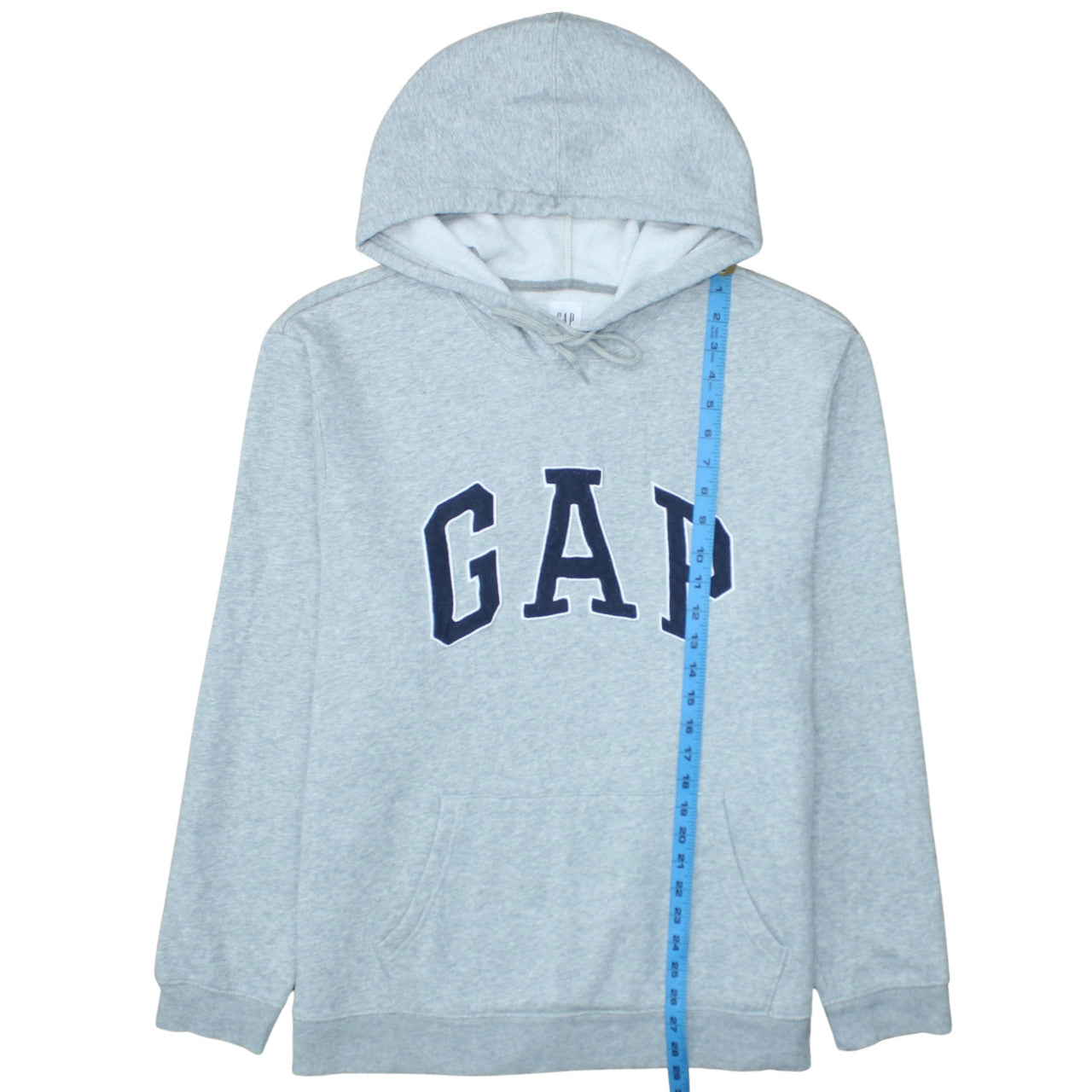 GAP Women Grey XL Pullover Hoodie with Logo and Pockets