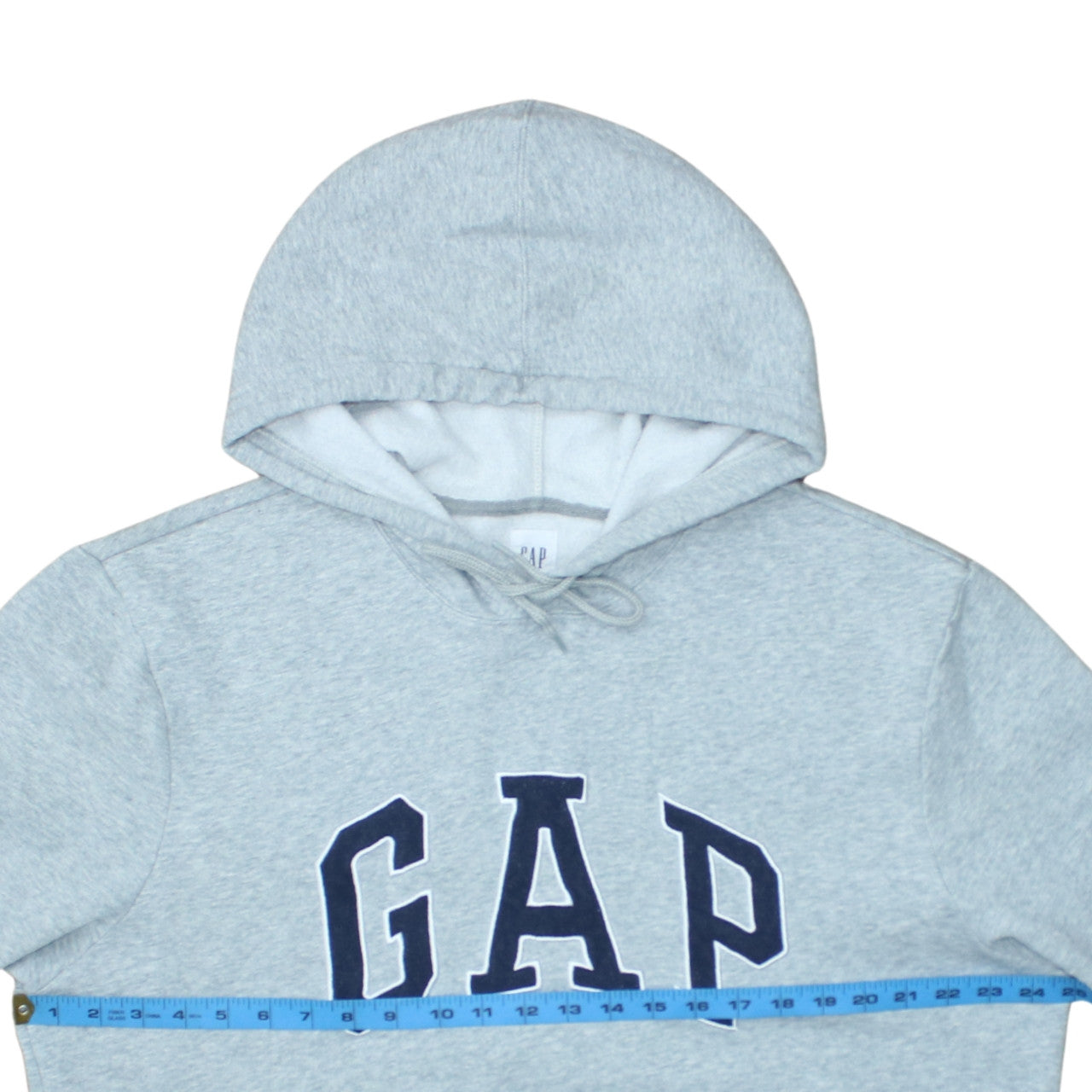 GAP Women Grey XL Pullover Hoodie with Logo and Pockets