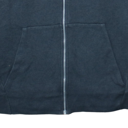 Nike Men's Black Full Zip Hoodie XL Sports Cotton Blend Sweatshirt