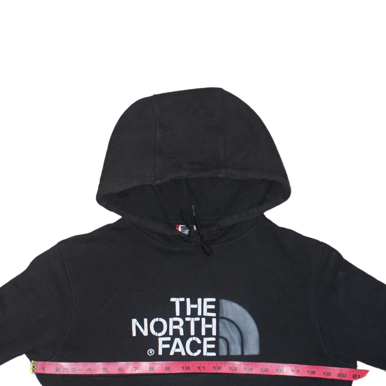 The North Face Men's Black Pullover Hoodie Size S Fleece Cotton