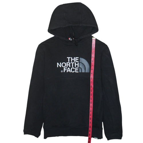 The North Face Men's Black Pullover Hoodie Size S Fleece Cotton