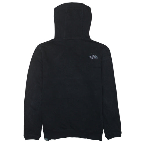 The North Face Men's Black Pullover Hoodie Size S Fleece Cotton