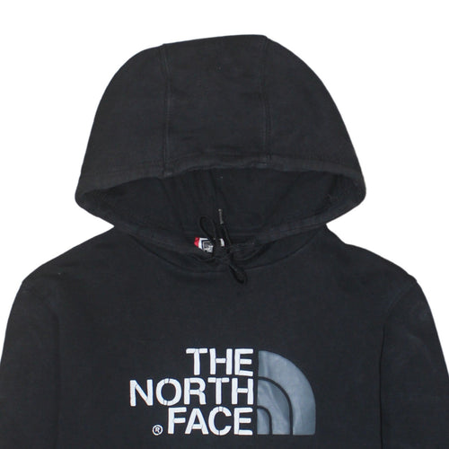 The North Face Men's Black Pullover Hoodie Size S Fleece Cotton