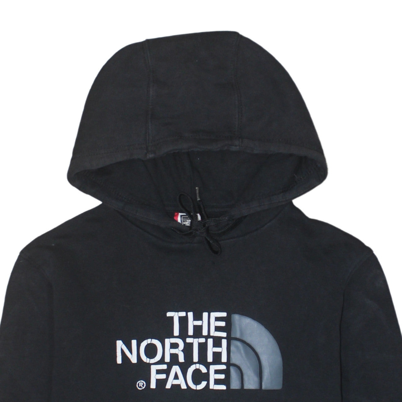 The North Face Men's Black Pullover Hoodie Size S Fleece Cotton