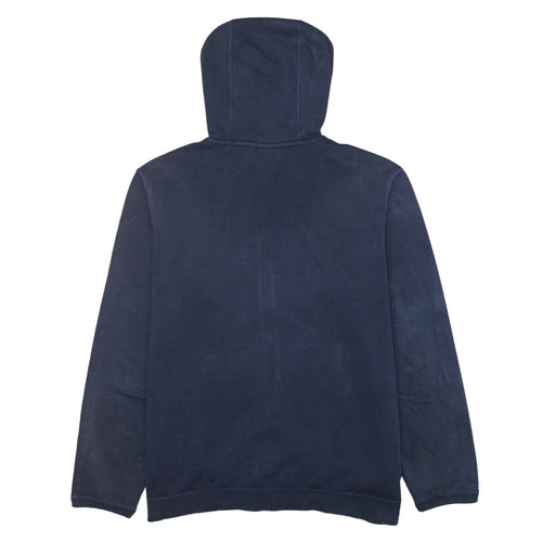 Nike Men's Blue Full Zip Hoodie L Lightweight Fleece Sportswear