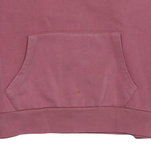 Adidas Women Pink Pullover Hoodie Size 10 Hooded Sweatshirt Casual