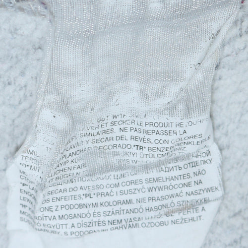 Levi's Men's Grey Hooded Pullover Sweatshirt Size L Logo Print