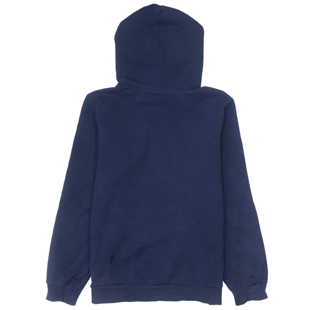 Puma Teens Blue Pullover Hoodie L Logo Fleece Sweatshirt