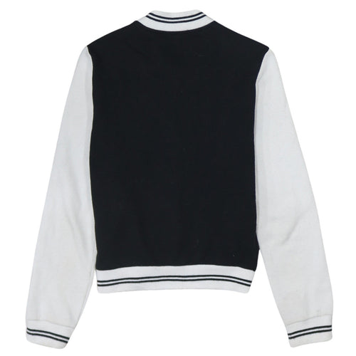 Tally Weijl Women's Black Varsity Jacket Size 6